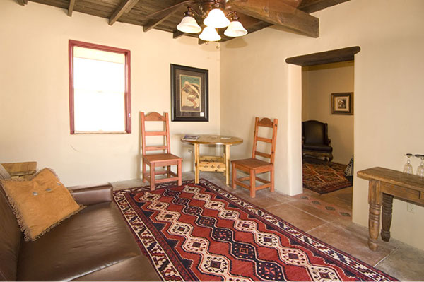 The living area.