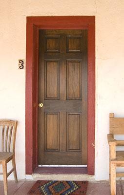 Door to the El Patron Suite.
